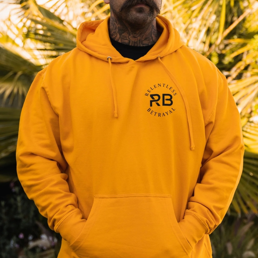 Relentless Betrayal Yellow Hoodie